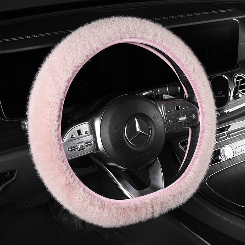 Warm Plush Car Steering Wheel Cover O1CN01653GQY2H1H97B2UTq__2215075849090-0-cib