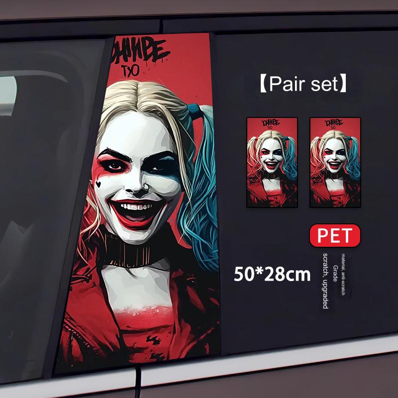 Clown B Pillar Sticker Protective Film 2pcs Clown 02 O1CN0180VRKb1uPnFQ3hKWF__1107686030-0-cib_1