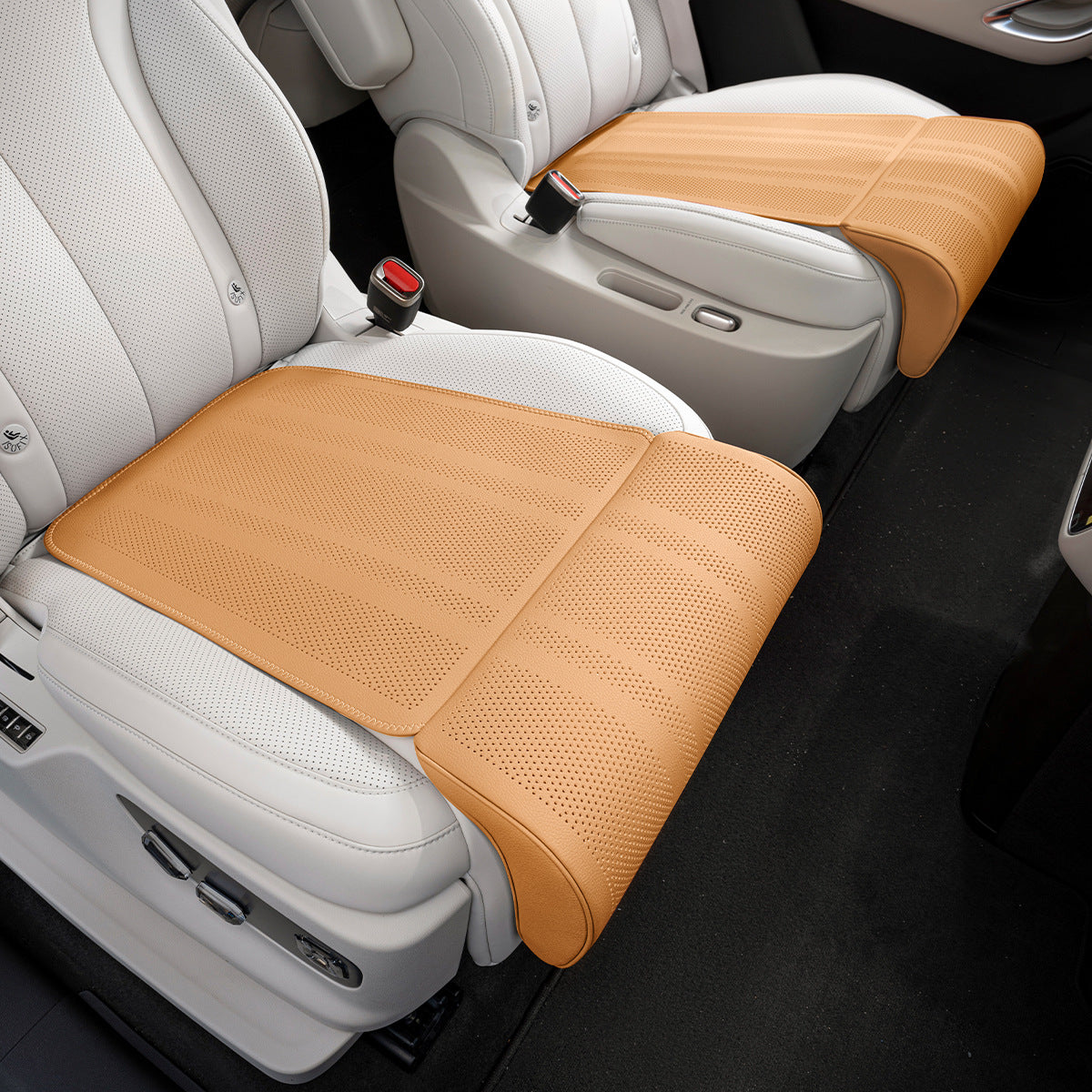 Ergonomic Car Seat Cushion & Leg Support, Long Drive Comfort Customer Leg Support [Amber Brown] Two pieces O1CN01C6rHPu1MpGRZ4ateD__2219203171483-0-cib