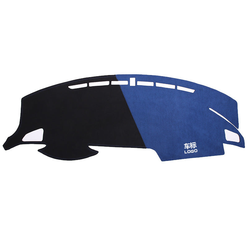 Car Dashboard Sunscreen Mat Interior Black + blue With Logo O1CN01Cxg0PS1k5xvpInPvn__2217898814633-0-cib