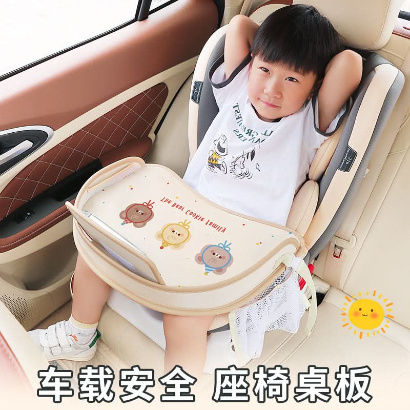 Car Cartoon Waterproof Baby Dining Table Car Rear Multifunctional Storage Small Table Child Safety Seat Tray O1CN01KFvjbv1hSuxOEhB21__2213005604277-0-cib