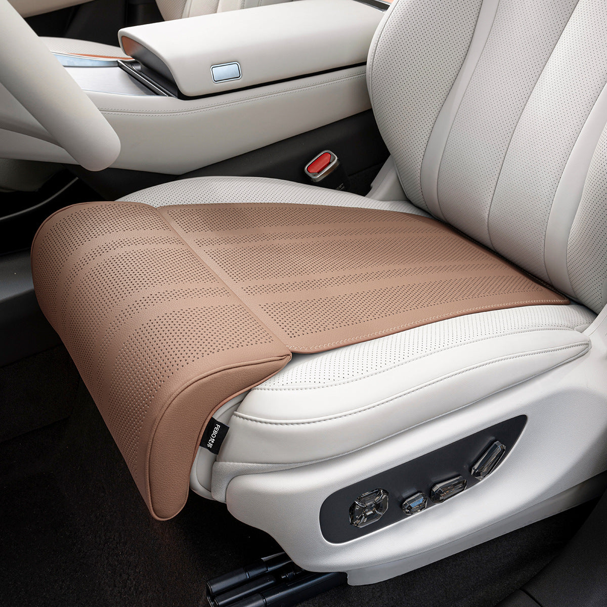 Ergonomic Car Seat Cushion & Leg Support, Long Drive Comfort Customer Leg Support [Chest Brown] 1 piece O1CN01LKml2v1MpGRZbLJYt__2219203171483-0-cib