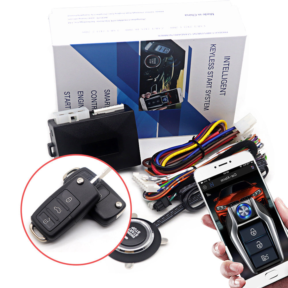 Universal Bluetooth Remote Start Kit | Mobile Phone Control One-Button Start Modification DQD-LY(K1D) O1CN01Z120D81ktQZpPCaE1__2200623104741-0-cib