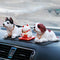 Husky saint bernard [solar lucky cat]