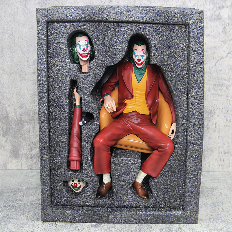 DC Suicide Squad The Joker and Harley Quinn Statue Model Toys