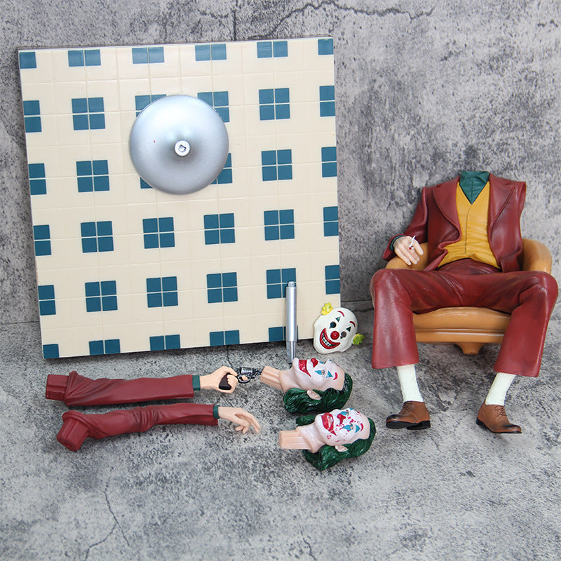 DC Suicide Squad The Joker and Harley Quinn Statue Model Toys