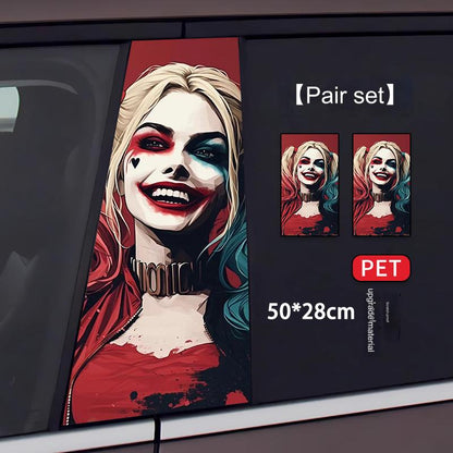 Clown B Pillar Sticker Protective Film 2pcs Clown 04 O1CN01qEHPhW1uPnFNUZqq1__1107686030-0-cib_1