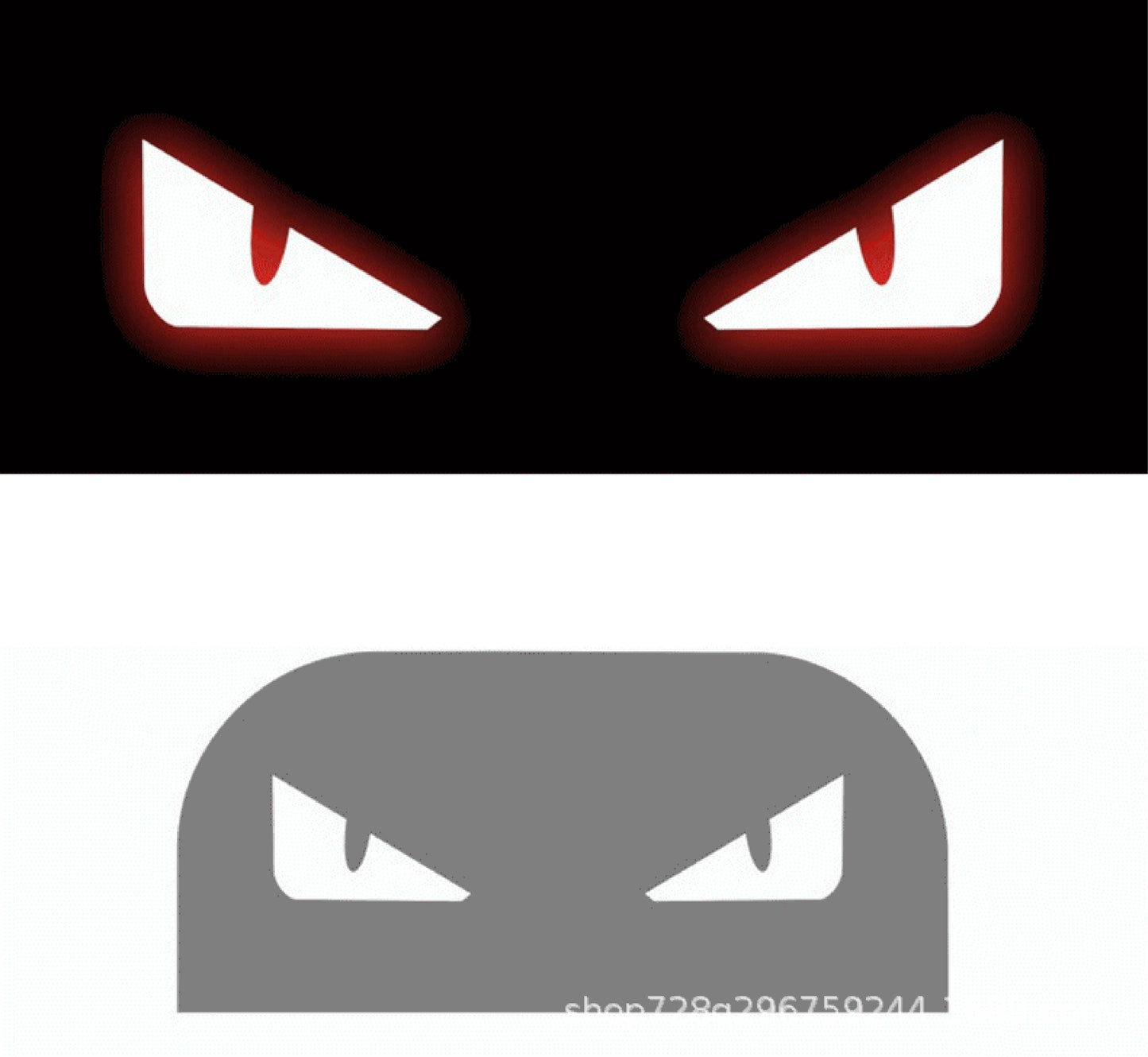 Devil Eyes Sticker high brake light High Quality Rear Tail Light Devil's Eye O1CN01qlekGd1xrDnDCfCsc__2216826216496-1-cib