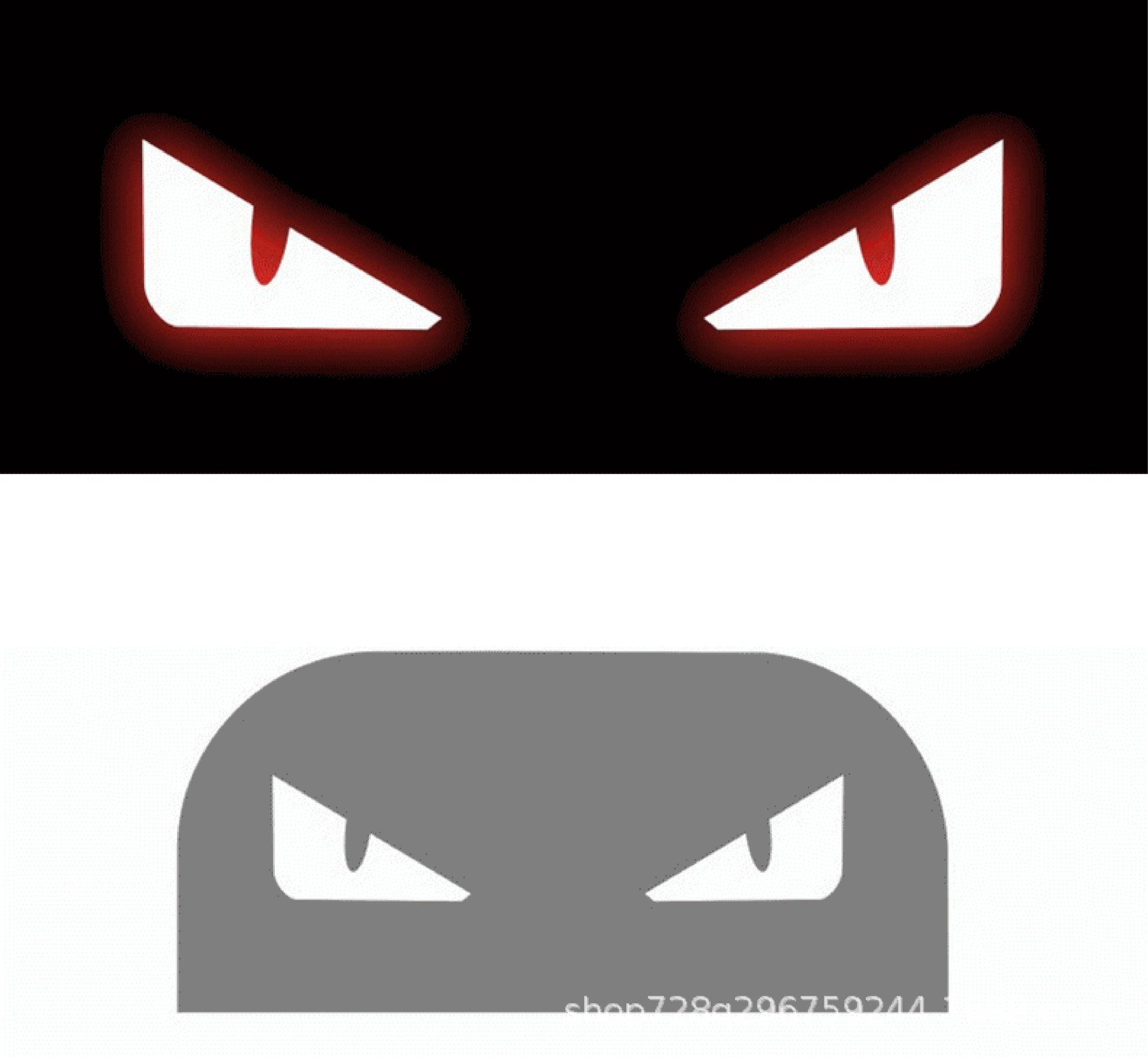 Devil Eyes Sticker high brake light High Quality Rear Tail Light Devil's Eye O1CN01qlekGd1xrDnDCfCsc__2216826216496-1-cib