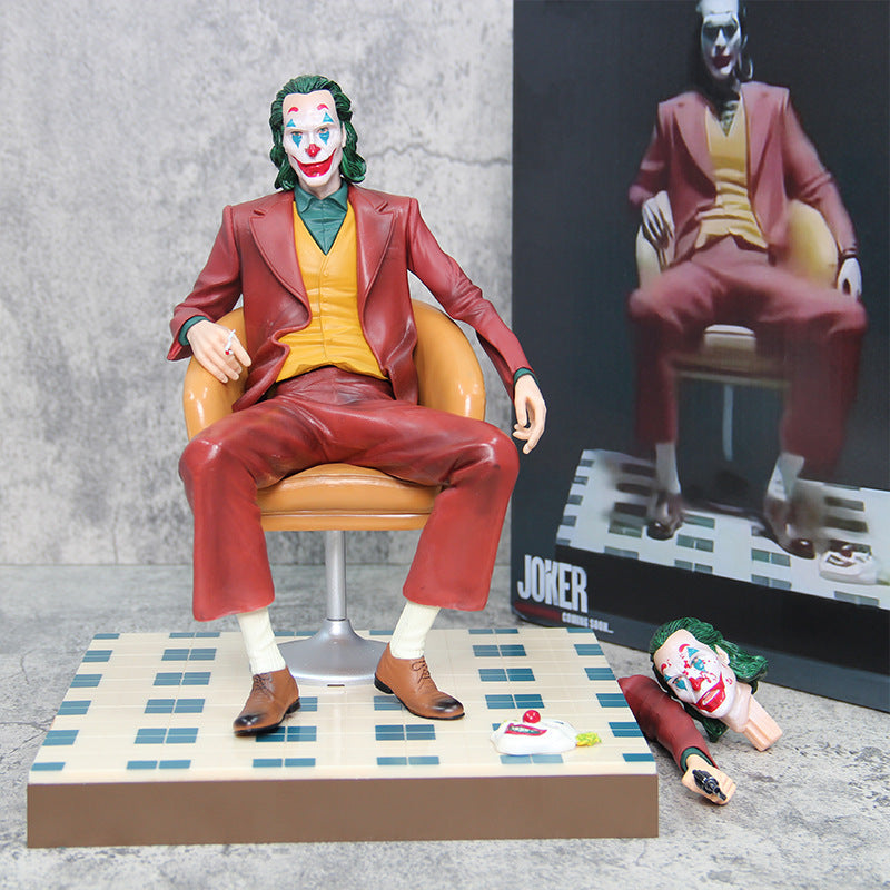 DC Suicide Squad The Joker and Harley Quinn Statue Model Toys