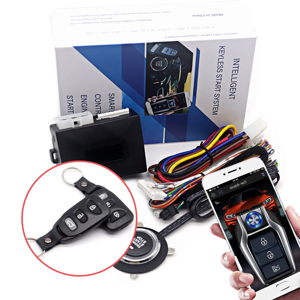 Universal Bluetooth Remote Start Kit | Mobile Phone Control One-Button Start Modification DQD-LY(HY-3) O1CN01xtUIJo1ktQZtfUxuR__2200623104741-0-cib