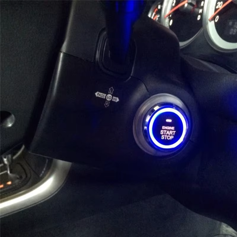 Universal Bluetooth Remote Start Kit | Mobile Phone Control One-Button Start Modification Remote-starter-car-alarm-with-autostart-smart-system-universal-start-stop-ignition-button-for-car-central_png