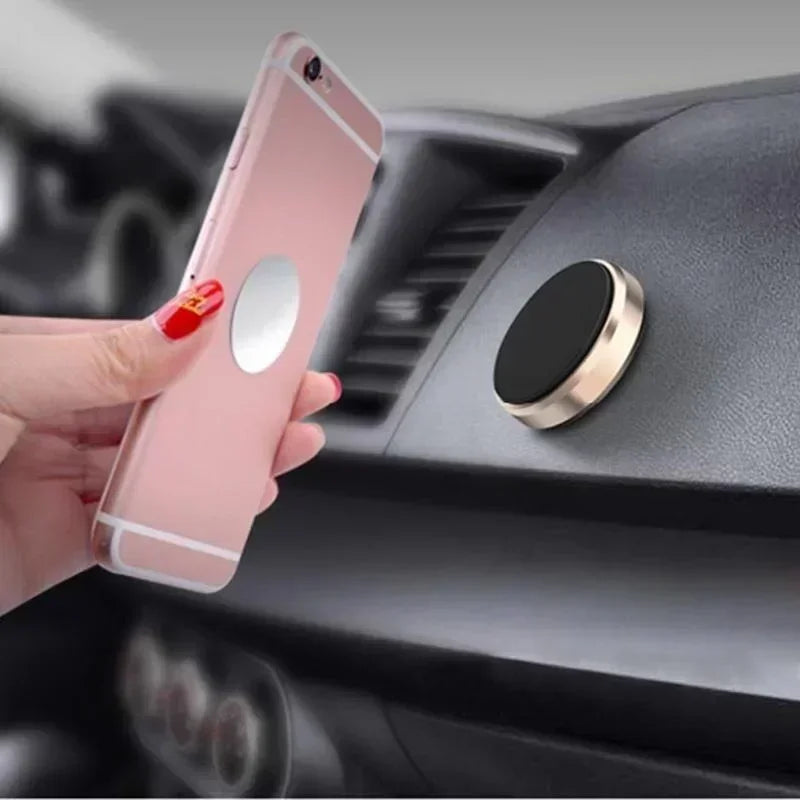 Magnetic Mobile Phone Holder – 360° Car Mount for Phone & Tablet