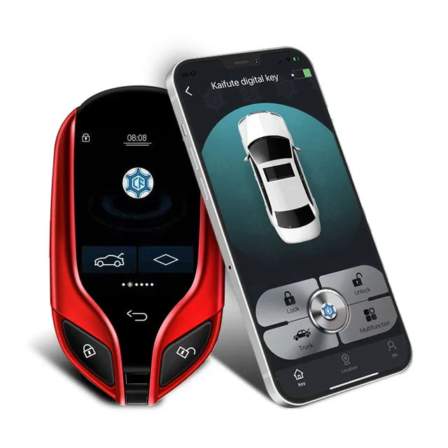 Smart LCD Key Work with Mobile Phone Control English Red S774f6caec9e3408ab7ac840b628b2f50e.jpg_640x640.jpg_4732369a-2466-4f5b-bf8f-b21ce56fea3f