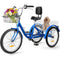 Blue With Basket