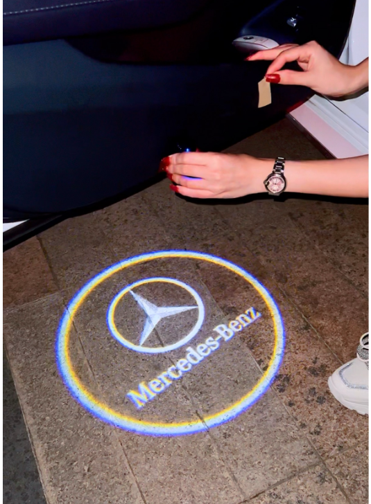 Projector Wireless Car Logo Light Shadow