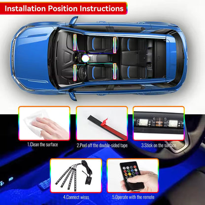 RGB LED Car Foot Lights – 36/48/72 Neon with Remote App Sd37e560838ee4feba3d1904bb2b7ed230_jpg_960x960q75_jpg