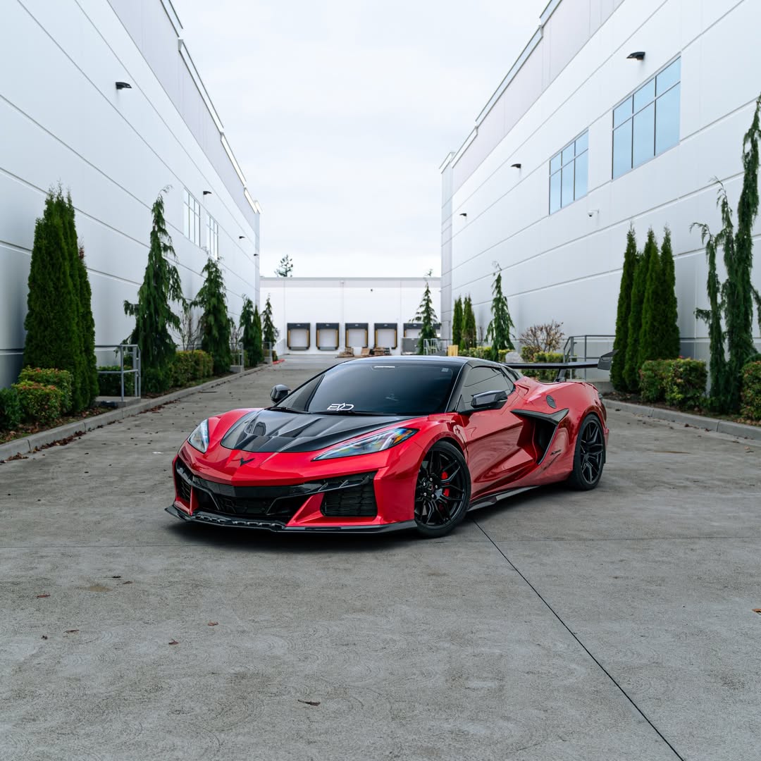 VampireRed Glossy Metallic Vinyl Wrap | Premium Polymeric