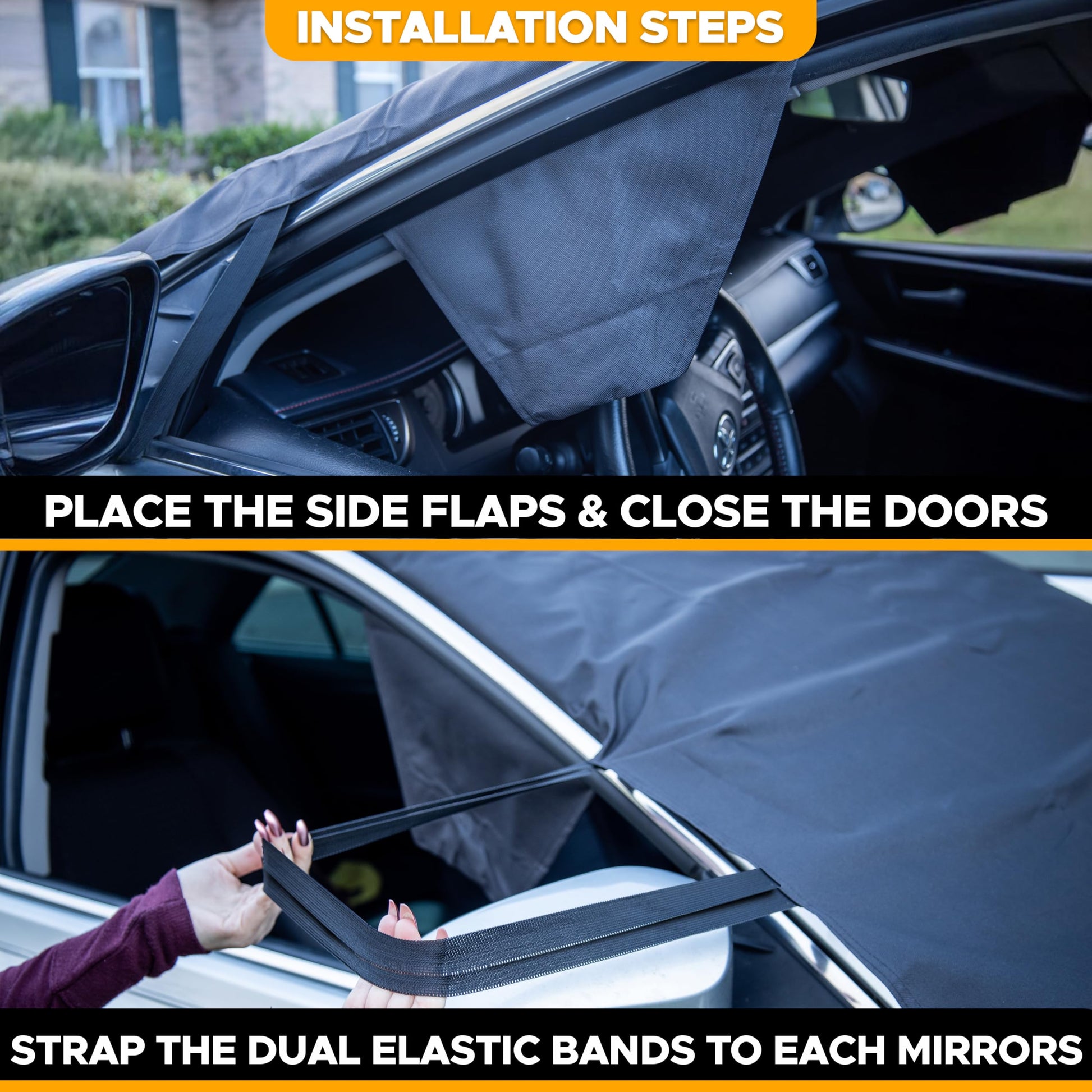 #variant_X-Large | Premium 600D Oxford Fabric Windshield Cover - Waterproof and Tear-Resistant Material