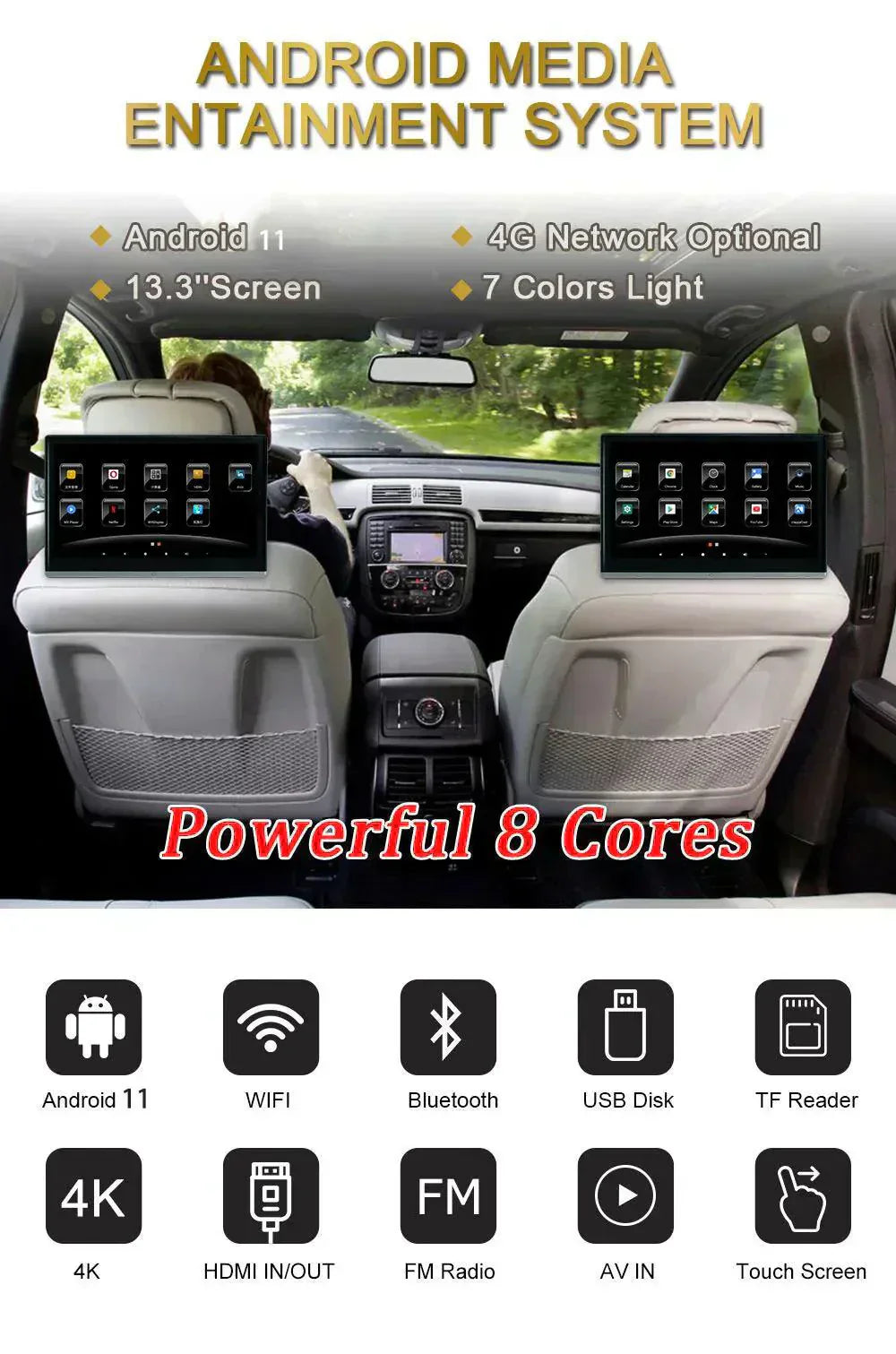 Android 8core Rear Seat Headrest Car Monito android-8core-rear-seat-headrest-car-monito-auto-parts-2
