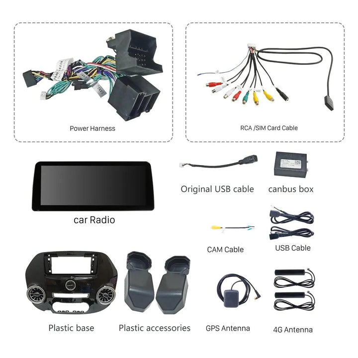 Android Car Radio for Mercedes-Benz - Auto Parts England Auto Parts www.cars4part.com United Kingdom 335.00