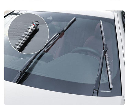Auto Parts™ Carbon Fiber Pattern Car Universal Wiper With Your Car Logo auto-partstm-carbon-fiber-pattern-car-universal-wiper-with-your-car-logo-auto-parts-1