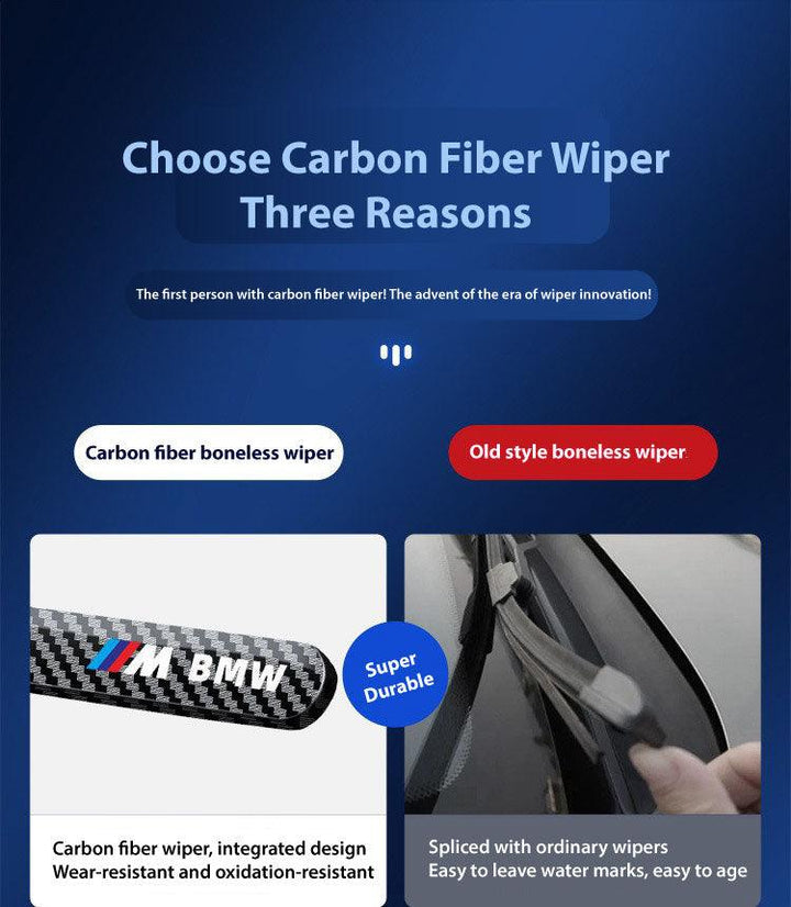 Auto Parts™ Carbon Fiber Pattern Car Universal Wiper With Your Car Logo - Auto Parts England Auto Parts www.cars4part.com United Kingdom SD05140726337282-2 45.00