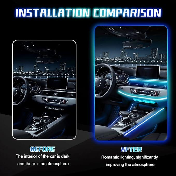 Auto Parts™ ChromaGlow Ambient Lights (Upgraded version) - Auto Parts England 𝐂𝐚𝐫𝟒𝐏𝐚𝐫𝐭𝐬 Ambient Lights, bmw, car, cars, led light, tag__hot_HOT www.cars4part.com United Kingdom SD11070817097648-1 20.00