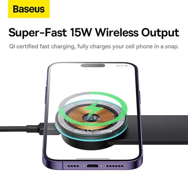 Baseus Magsafe Car Mount Charger 15W Wireless Car Charger Phone Holder - Auto Parts England Baseus for Magsafe Car Mount Charger, 15W Wireless Car Charger Phone Holder 𝐂𝐚𝐫𝟒𝐏𝐚𝐫𝐭𝐬 Baseus Car Mount Charger, car phone holder, mobile phone holder, phone holder, tag__hot_HOT, Wireless Car Charger Phone Holder www.cars4part.com United Kingdom SD11081621448124-1 25.00