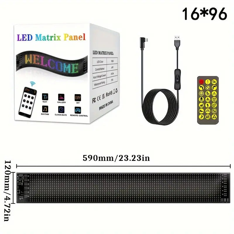Large Led Flexible Display With Animated Flashing Devil's Eye bfbc8390-5f2a-44a8-a8f6-c16f7f5304e9