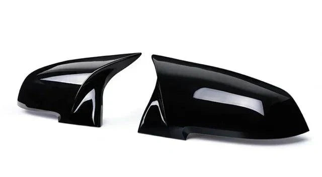 Caps For BMW all Series Horn Shape Carbon Fiber Style For 2x Bright black caps-for-bmw-all-series-horn-shape-carbon-fiber-style-for-2x-auto-parts-11