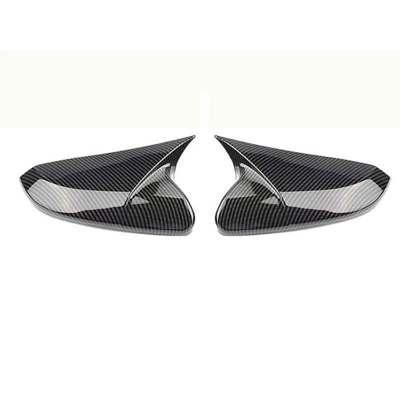 Caps For Honda Civic Horn Shape Carbon Fiber Style For 2x Carbon Fiber caps-for-honda-civic-horn-shape-carbon-fiber-style-for-2x-auto-parts-11
