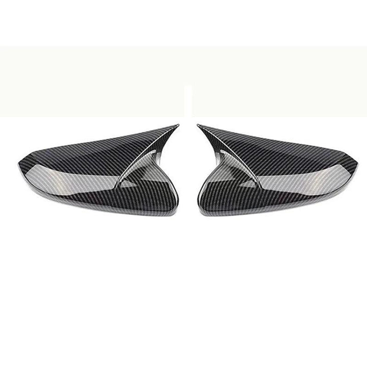 Caps For Honda Civic Horn Shape Carbon Fiber Style For 2x - Auto Parts England Auto Parts www.cars4part.com United Kingdom SD04102103421978-2 40.00