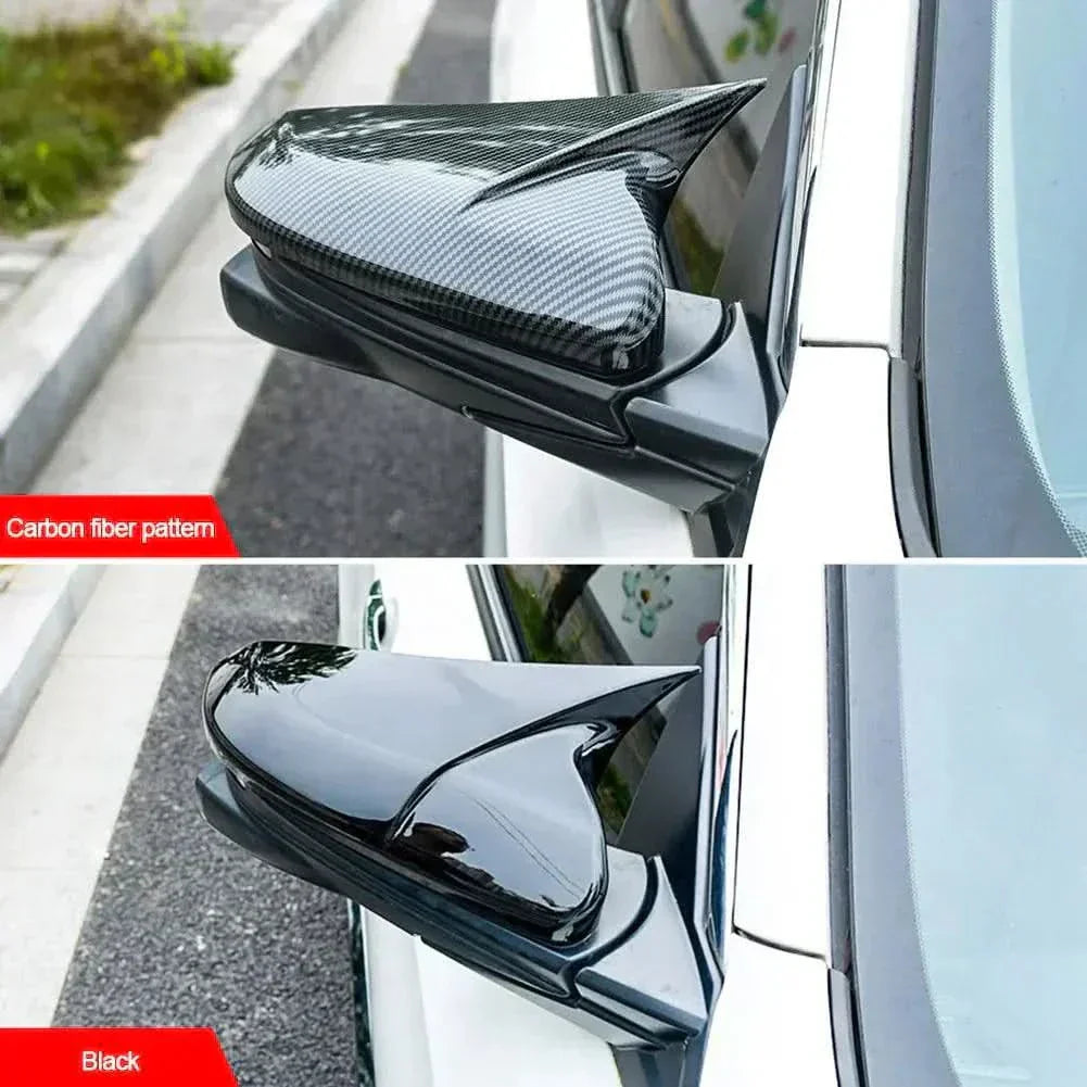 Caps For Honda Civic Horn Shape Carbon Fiber Style For 2x caps-for-honda-civic-horn-shape-carbon-fiber-style-for-2x-auto-parts-3