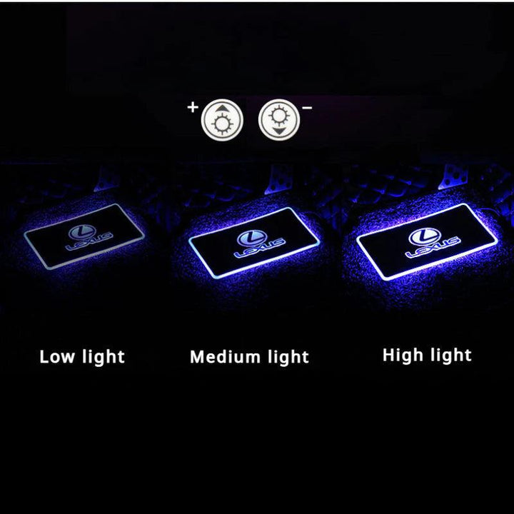 Car LED Mat Atmosphere Light Sound Control Interior Floor Mat Ambiance Light - Auto Parts England Auto Parts bmw, car, car decoration, car light, cars www.cars4part.com United Kingdom SD06231724304044-3 32.00