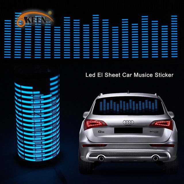 Car Rear Window Sound Blue bar car-rear-window-sound-auto-parts-16