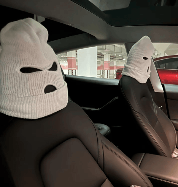 Car Seat Headrest Funny Masks 2pcs Set - Auto Parts England Auto Parts bmw, car mask, cars, masks, seat masks www.cars4part.com United Kingdom SD05300329134442-3 18.00