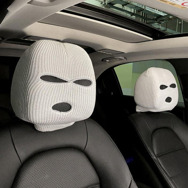 Car Seat Headrest Funny Masks 2pcs Set - Auto Parts England Auto Parts bmw, car mask, cars, masks, seat masks www.cars4part.com United Kingdom SD05300329134442-3 18.00