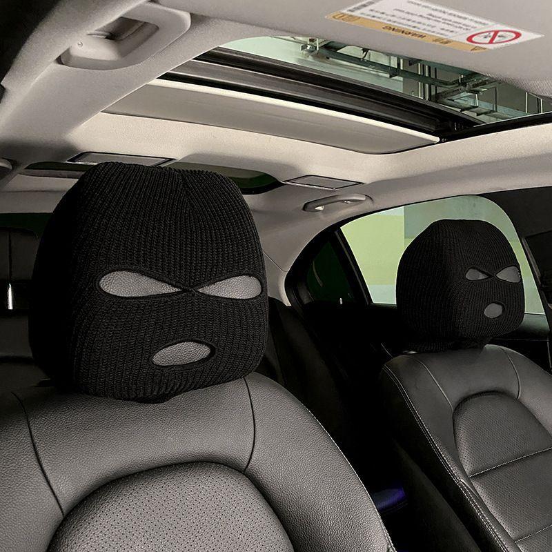 Car Seat Headrest Funny Masks 2pcs Set - Auto Parts England Auto Parts bmw, car mask, cars, masks, seat masks www.cars4part.com United Kingdom SD05300329134442-4 18.00