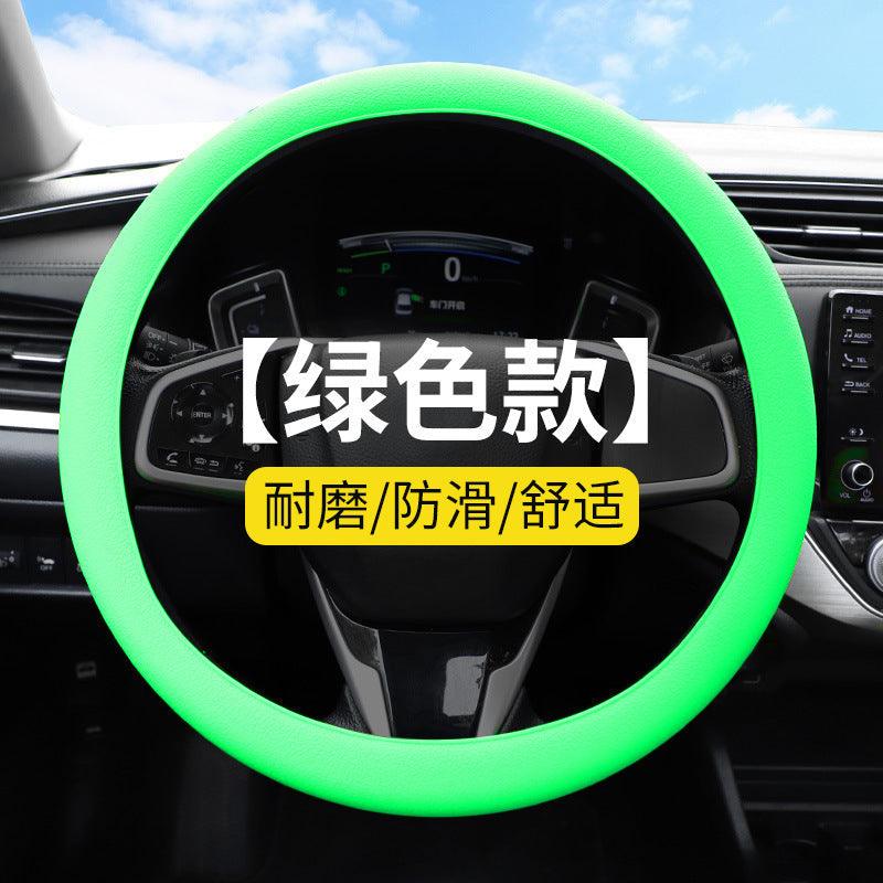 Car Steering Wheel Cover Fluorescent green car-steering-wheel-cover-auto-parts-10