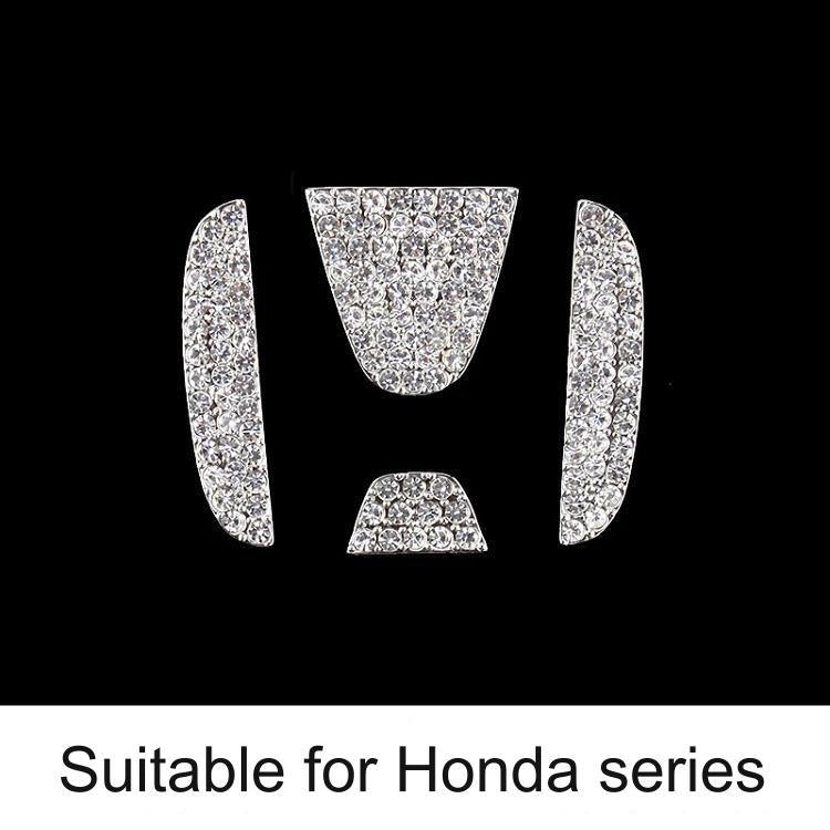 Car Steering Wheel Logo Diamond Decoration Stickers Honda 1 Pcs car-steering-wheel-logo-diamond-decoration-stickers-auto-parts-18