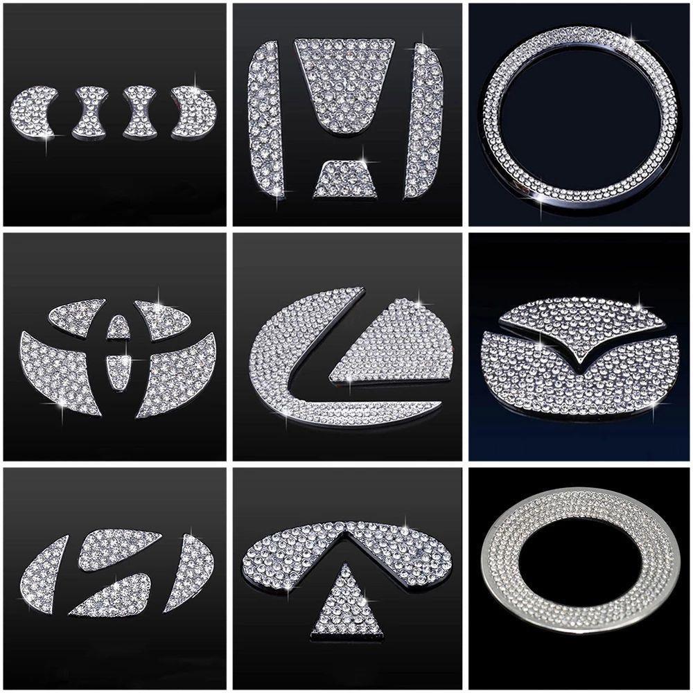 Car Steering Wheel Logo Diamond Decoration Stickers car-steering-wheel-logo-diamond-decoration-stickers-auto-parts-2