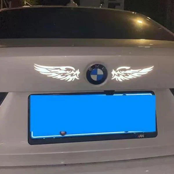 Car Stickers Angel Wings Pattern Outdoor Reflective car-stickers-angel-wings-pattern-outdoor-reflective-auto-parts-1