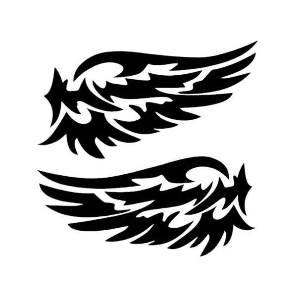 Car Stickers Angel Wings Pattern Outdoor Reflective - Auto Parts England Auto Parts www.cars4part.com United Kingdom 7.21