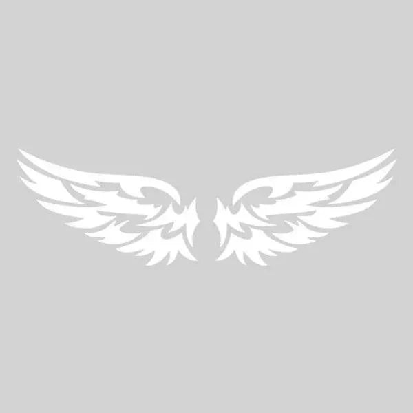 Car Stickers Angel Wings Pattern Outdoor Reflective White car-stickers-angel-wings-pattern-outdoor-reflective-auto-parts-9