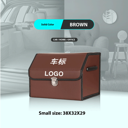 Car Storage Bag Brown Small car-storage-bag-auto-parts-8