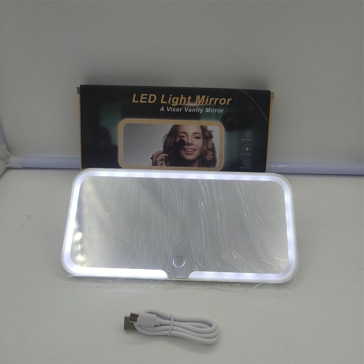 Car Sun Visor Cosmetic HD Mirror With LED Ultra Universal Interior - Auto Parts England Auto Parts www.cars4part.com United Kingdom SD05160748273936-1 26.78