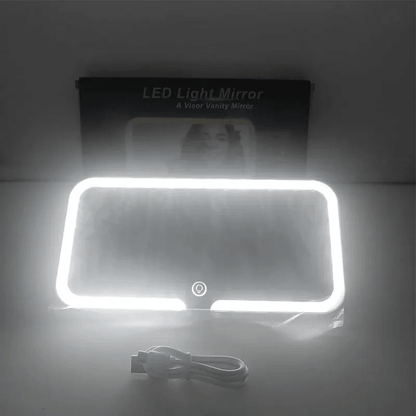 Car Sun Visor Cosmetic HD Mirror With LED Ultra Universal Interior car-sun-visor-cosmetic-hd-mirror-with-led-ultra-universal-interior-auto-parts-7