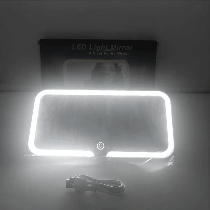 Car Sun Visor Cosmetic HD Mirror With LED Ultra Universal Interior - Auto Parts England Auto Parts www.cars4part.com United Kingdom SD05160748273936-1 26.78