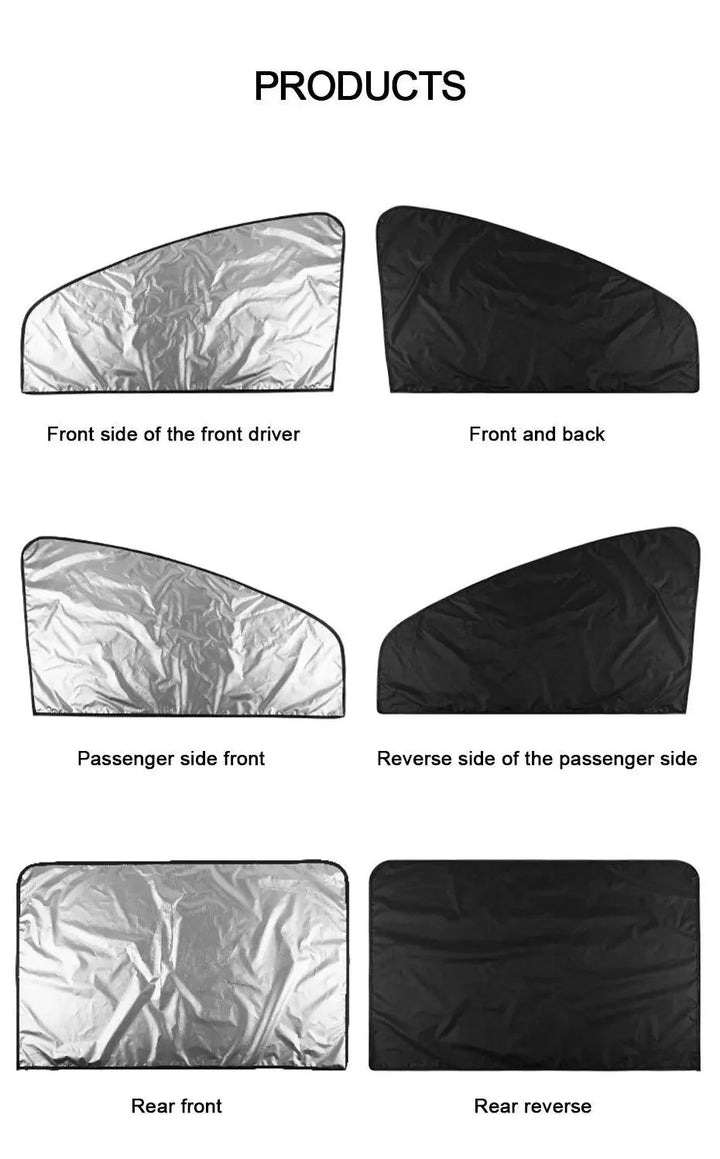 Car Sunshade Magnetic Car Curtain 2/Pcs - Auto Parts England Auto Parts www.cars4part.com United Kingdom SD04140724177681-4 25.00